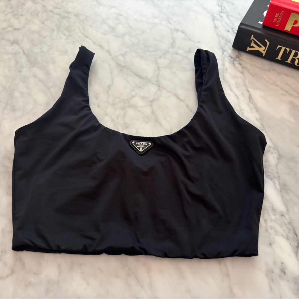 Prada Stretch Jersey Top XS 36